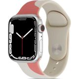 CoverZone Apple Watch 5 Rouge Powder 42 mm ile Uyumlu Foden Renkli Desenli Kordon