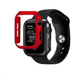 coverzone Apple Watch 7 Uyumlu 45 mm İçin Tpu Ön Çerçeve Kılıf, Tpu, Kırmızı