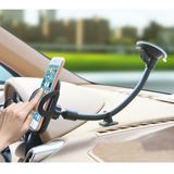 Coverzone Araç İçi Vantuzlu Telefonu Tutucu Standı Y07-R (33cm) Torpido Üzeri Stand Desteği Navigasyon Takip Yardımcısı Araç İçi Vantuzlu Telefon Tutucu ve Kalorifer Tutucu Aparatlı Standı (Siyah)