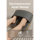 Coverzone Ayak Masaj Cihazı – 9 Kademe Hız, 3 Masaj Modu, Isıtmalı Refleksoloji Masaj Aleti | ZC-5007