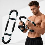 Coverzone Ayarlanabilir Kol ve Göğüs Egzersiz Aleti, U Şekilli Kol Gücü Antrenörü, Üst Vücut Kas Geliştirme Fitness Ekipmanı, Evde Spor ve Antrenman Aleti, LBCE100