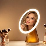 Coverzone Ayarlanabilir Renkli LED Ayna Işığı 5W 3000K-5000K Renk Sıcaklığı 2000mAh Batarya ile Şarj Edilebilir Makyaj Işığı ve Dekoratif Aydınlatma | LTL61 (Kum Pembe)
