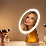 Coverzone Ayarlanabilir Renkli LED Ayna Işığı 5W 3000K-5000K Renk Sıcaklığı 2000mAh Batarya ile Şarj Edilebilir Makyaj Işığı ve Dekoratif Aydınlatma | LTL61 (Lila)