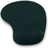 Coverzone Bilek Destekli Mouse Pad Kumaş Yüzey Kaymaz Alt Taban Kullanıcı Dostu Şık ve Rahat Tasarım Fare Altlığı (Siyah)