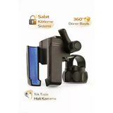 Coverzone Bisiklet Gidon Telefon Tutucu 360° Döner Kilitli 4-7.2 İnç Uyumlu Sarsıntı Önleyici | Zr1044