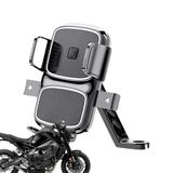 CoverZone Bisiklet Motosiklet Scooter için Dikiz Aynası Uyumlu Telefon Tutucu Orjinal Malzeme Yüksek Kalite 360 Derece Dönebilen Universal Modellere Uyumlu Kolay Kurulum Kullanım ZR658 (ZR658)