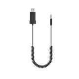 Coverzone Bluetooth Adaptor AUX 3.5mm Girişli Bluetooth Çevirici 35cm BT750