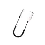 Coverzone Bluetooth Adaptor AUX 3.5mm Girişli Bluetooth Çevirici Araç Araba Bilgisayar Speaker Yada Bluetooth Özelliği Olmayan Cihazlara Bluetooth Erişimi İçin 35cm BT850
