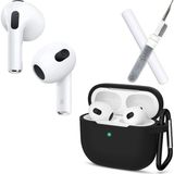 Coverzone Bluetooth Kulaklık 3. Nesil 3x5 Muadil Kablosuz Kulaklık Kutusu ve Şarj Kablosu Dahil ve Silikon Kılıf + Kulaklık Temizleyici Hediyeli