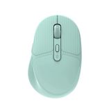 Coverzone Çift Modlu Bluetooth ve USB Dongle Kablosuz Mouse Dizüstü Bilgisayar ve Pc ile Uyumlu Ayarlanabilir 3 Farklı DPI, Type-C Şarjlı Ultra Hafif Bilgisayar Faresi Turkuaz (G01 - Turkuaz)