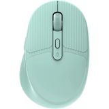 Coverzone Çift Modlu Bluetooth ve USB Dongle Kablosuz Mouse Dizüstü Bilgisayar ve Pc ile Uyumlu Ayarlanabilir 3 Farklı Dpı, Type-C Şarjlı Ultra Hafif Bilgisayar Faresi - Turkuaz Renk G01