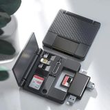 Coverzone Çok Işlevli 7in1 Otg USB Kart Okuyucu USB Type-C USB C Adaptörü Tf Sd Sim Kart Pin Saklama Kutusu Için Laptop Aksesuarları ZR592