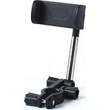 CoverZone CoverZone Ayarlanabilir Araç Dikiz Aynası Telefon Tutucu Gps Takip Standı Universal 6-10CM Telefon Tutucu - Siyah