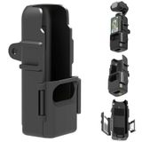 Coverzone DJI Osmo Pocket 3 ile Uyumlu Koruyucu Çerçeve Frame Cage, 1/4" Vida Yuvalı ABS Kamera Kafesi, Çift Cold Shoe Montajlı Aksesuar Bağlantı Aparatı, Siyah