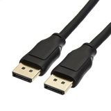 Coverzone DP to DP 1.8 Metre A Kalite Kablo DisplayPort to DisplayPort Monitör Kablosu Siyah Renk ZR737