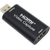 Coverzone Ekran Görüntüsü Kayıt, Ses ve Video Capture Yakalama Kartı 1080p 30fps HDMI - USB Yakalama Kartı, Yüksek Çözünürlük, Canlı Yayın, Oyun ve Video Kaydı İçin İdeal