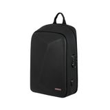 Coverzone EVA Sert Kabuk Motosiklet Sırt Çantası 15.6 inç Laptop Uyumlu, USB Girişli Şifreli Kilitli, Suya Dayanıklı, Gizli Arka Cepli, Notebook Tablet Bölmeli Koruyucu Çanta