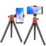 Coverzone Flexible Youtuber Twich ve Sosyal Medya Yayıncılar için 30cm Ahtapot 360 Derece 320gr Selfie Telefon Tutucu Tripod Ahtapot (Kumandasız)