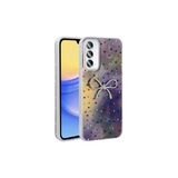 Coverzone Galaxy A35/A55 İle Uyumlu Figürlü Ponti Silikon Telefon Kılıfı Gökküşağı Kurdele