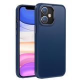 Coverzone Galaxy A73 ile Uyumlu Köşe Korumalı Buzlu Saydam Metal Çerçeveli – Darbeye Dayanıklı, Kamera Korumalı, Mat Arka Yüzey, Ultra İnce Şeffaf Koruma Telefon Kılıfı