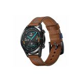CoverZone Galaxy Gear S3 Kahverengi Deri Kordon