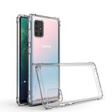 Coverzone Galaxy M31S ile uyumlu Kılıf Z-Nitro Anti Shock Silikon Kapak Kamera Korumalı Antişok Airbag Köşe Korumalı Silikon Şeffaf Kılıf