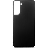 Coverzone Galaxy S21 Ultra Uyumlu Premier Silikon Arka Kapak Kılıf Siyah