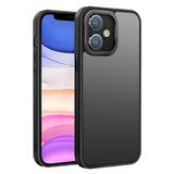 Coverzone Galaxy S22 Plus ile Uyumlu Köşe Korumalı Buzlu Saydam Metal Çerçeveli – Darbeye Dayanıklı, Kamera Korumalı, Mat Arka Yüzey, Ultra İnce Şeffaf Koruma Telefon Kılıfı