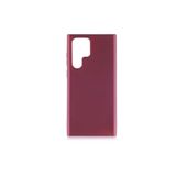 Coverzone Galaxy S22 Ultra Kılıf Premier Silikon Kapak Mürdüm