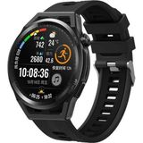 CoverZone Galaxy Watch 3 41 mm Grealish Siyah Delikli Silikon Kordon