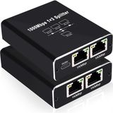CoverZone Gigabit Ethernet RJ45 1 Giriş 3 Çıkış Ağ Bölücü Usb-C 5V Güç Destekli 100 M Iletim 300 Ma Kablolu Bağlantı | 4513