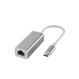 Coverzone Gigabit Type-C To Ethernet RJ45 Çevirici Kablolu İnternet Dönüştürücü 1000Mbps Macbook Uyumlu ZR117