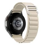 Coverzone Haylou Solar Ls05 ile Uyumlu 22mm Saat Kayışı Kaliteli Yedek Saat Kordonu Çift Katmanlı Kumaş Starlight