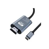 Coverzone HDMI Çevirici USB C HDMI 4K 60Hz HDMI, 200cm USB C HDMI Adaptör Thunderbolt Type-C to HDMI 2 Metre