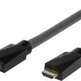 Coverzone HDMI Kablo, HDMI Ethernet kanal (HEC) 100 MB/s'ye kadar, Audio Arka Kanal Görüntü Aktarım Kablosu 3 Metre HD 1430