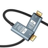 Coverzone HDMI to HDMI Kablo, 8K 60Hz 200cm Yüksek Hızlı, HDMI Kablo 2 Metre Kablo Uzunluğu VRR TV/PS5/PS4/ Xbox Series X/Monitör ile uyumlu ZR860