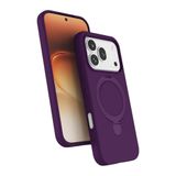 Coverzone Honor 600 ile Uyumlu Z-Samara MagSafe ile Uyumlu Kılıf Derin Mor | Z-Samara kılıf; MagSafe ile uyumlu, kablosuz şarj destekli, stand özellikli, ince, hafif ve darbe korumalı tasarım.