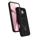 Coverzone Honor 600 Lite ile Uyumlu Z-Samara MagSafe ile Uyumlu Kılıf Siyah | Z-Samara kılıf; MagSafe ile uyumlu, kablosuz şarj destekli, stand özellikli, ince, hafif ve darbe korumalı tasarım.