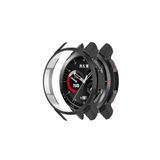 Coverzone Honor Watch GS Pro ile uyumlu Önü Açık Tasarım Sert Rubber Honor Watch GS Pro ile uyumlu Akıllı Saat Kılıf Siyah