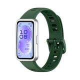 Coverzone Huawei Band 11 ile Uyumlu Kordon, Silikon Akıllı Saat Kayışı, Ayarlanabilir Spor Saat Kordonu, Yumuşak Terletmeyen Yedek Watch Strap Günlük Kullanım İçin hw11 Haki