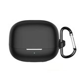 Coverzone HUAWEI FreeBuds Pro 5 ile Uyumlu Kulaklık Kılıf Darbeye Dayanıklı Silikon Yumuşak Koruyucu Toz ve Kirden Koruyan free-buds pro 5 ile Uyumlu (Siyah, HUAWEI FreeBuds Pro 5)