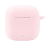 Coverzone Huawei FreeBuds SE 2 ile Uyumlu Kulaklık Kılıf Darbeye Dayanıklı Silikon Yumuşak Koruyucu Toz ve Kirden Koruyan Huawei FreeBuds SE 2 ile Uyumlu (Açık Pembe)