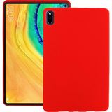 CoverZone Huawei Mate Pad Pro Kılıf 10.4 Inch Delux Silky Termoplastik Kırmızı