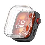 CoverZone Huawei Watch 4 İle Uyumlu 360° Kasa Koruyucu Kılıf Yumuşak Tpu Ekran Koruyuculu Dokunmatiği Etkilemeyen Saatin Çevresini Tam Kavrayan Darbelere Karşı Silikon Koruyucu Şeffaf