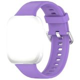 CoverZone Huawei Watch Fit 3 Uyumlu Spor Renkli Lagniappe Silikon Lila Kayış Kordon