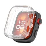 Coverzone Huawei Watch Fit 4 ile uyumlu 360° Kasa Koruyucu Kılıf Yumuşak TPU Ekran Koruyuculu Dokunmatiği Etkilemeyen Saatin Çevresini Tam Kavrayan Darbelere Karşı Silikon Koruyucu Şeffaf