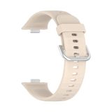 Coverzone Huawei Watch Fit 5 Pro ile Uyumlu Silikon Saat Kordonu, Yumuşak TPU Akıllı Saat Kayışı, Ayarlanabilir Metal Tokalı, Terletmeyen Spor Yedek Kordon Pudra