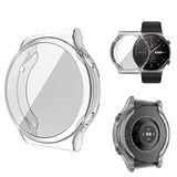 Coverzone Huawei Watch GT 3 Gard 42 mm İle Uyumlu 360 Kapatan Ekran Koruyucu Silikon Şeffaf