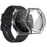 Coverzone Huawei Watch Gt 3 Pro 43mm İle Uyumlu Saat Silikon Ekran Koruyucu Şeffaf