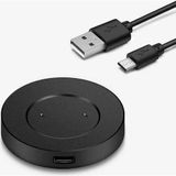 Coverzone Huawei Watch Gt2 46 mm İle Uyumlu Akıllı Saat USB Sarj Adaptörü ve Şarj Kablosu